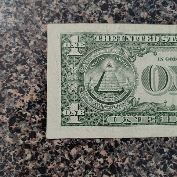 United States Replacement Note(Star Note) Fancy Seral Numbered 2 Part Straight - Picture 5 of 6